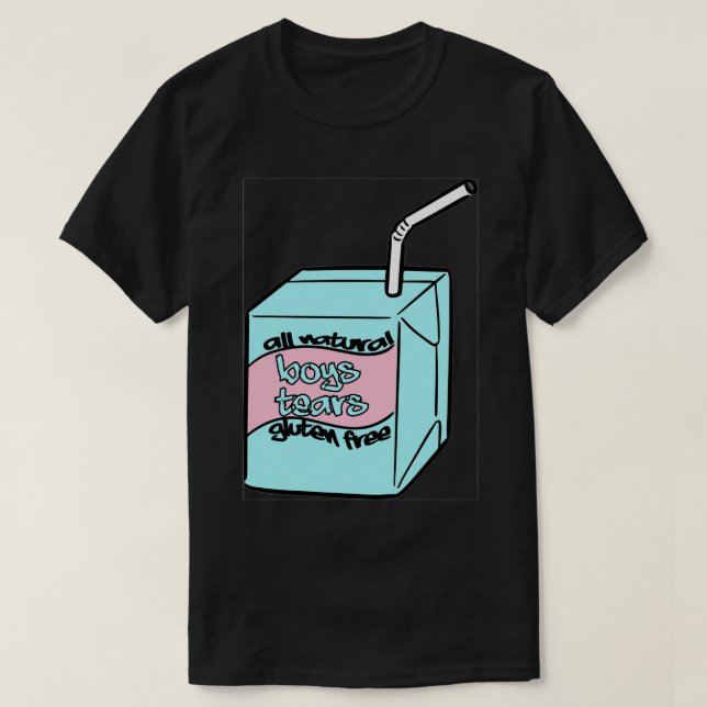 alle natürlichen Jungen reißen glutenfreie Saftbox T-Shirt (Design vorne)