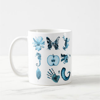 Alle neun Glyphen in Fringe Kaffeetasse