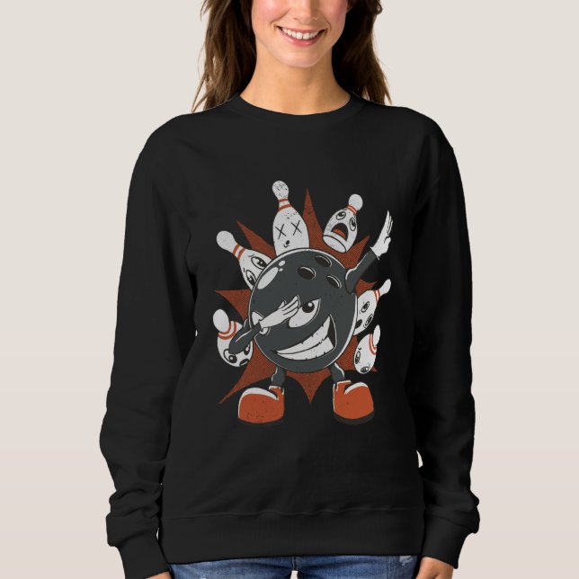 Alle Neune Bowling Ball Sweatshirt (Vorderseite)