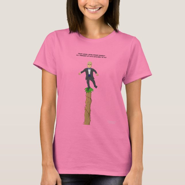 Alle oben gekleidet mit Nirgendwo, um zu gehen T-Shirt (Vorderseite)