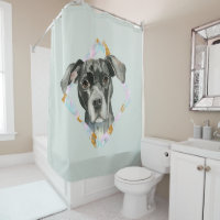 "Alle Ohr-" Pitbull-HundeAquarell-Malerei