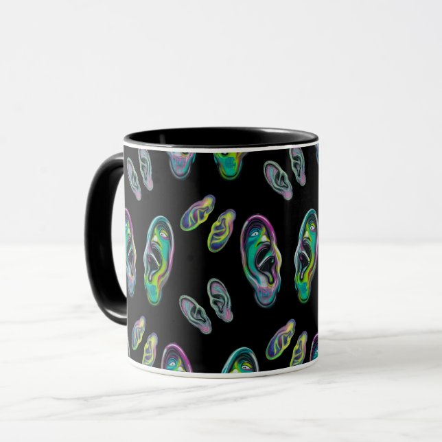 Alle Ohren hören  Tasse (Vorderseite Links)