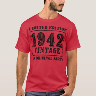 Alle Originalteile Vintag 1942 limitierte Auflage  T-Shirt