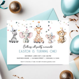 Alle Party zum Geburtstag rufen Einladung