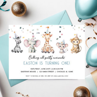 Alle Party zum Geburtstag rufen Einladung