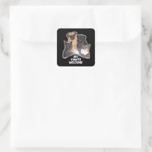 Alle Pfeile Begrüßungsklassische Rundkleber