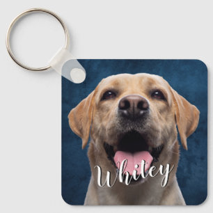 Alle Pfoten sind individuell auf 2-seitige Hunde F Schlüsselanhänger