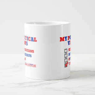 ALLE POLITIKER SIND ZUM KOTZEN Jumbo-Tasse