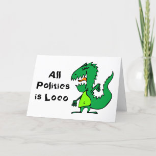 Alle politischen Maßnahmen sind Loco Karte