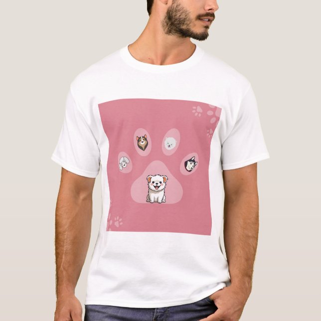 Alle Rassen, eine Liebe T-Shirt (Vorderseite)