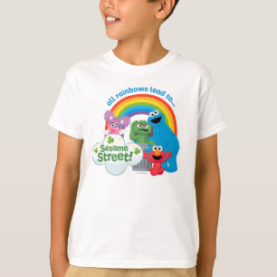 Alle Regenbogen führen zur Sesamstraße T-Shirt
