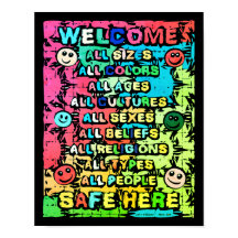 Alle Safe Here ~ Rainbow Willkommen