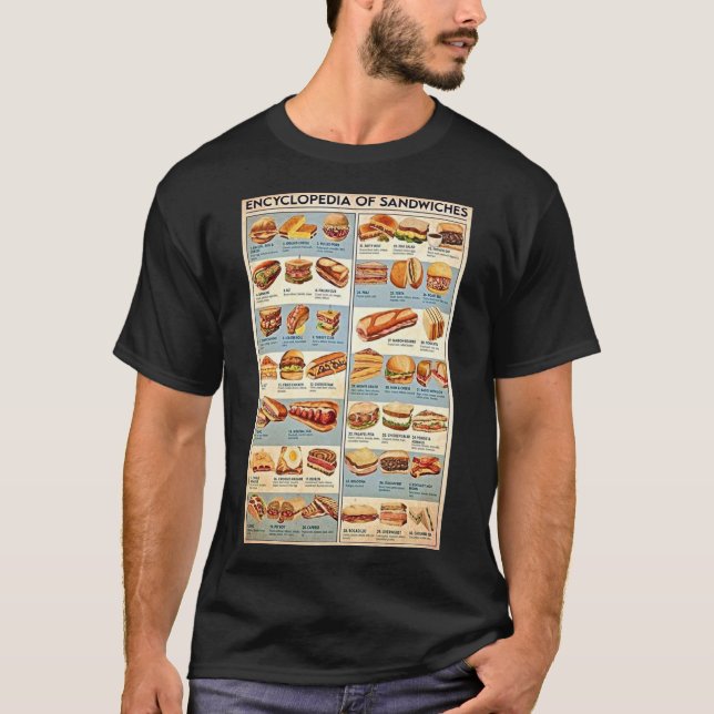Alle Sandwiches! Klassischer T - Shirt (Vorderseite)