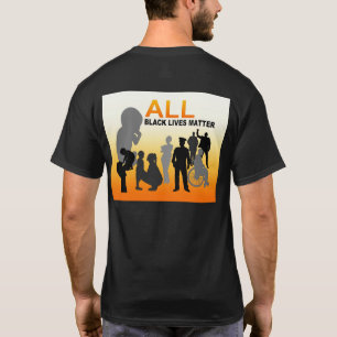 Alle schwarzen Lebensfragen sind wichtig T-Shirt