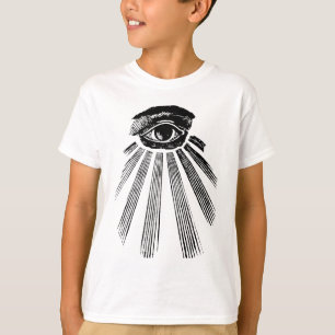 Alle sehen Augen NWO Illuminati neue Weltordnung T-Shirt