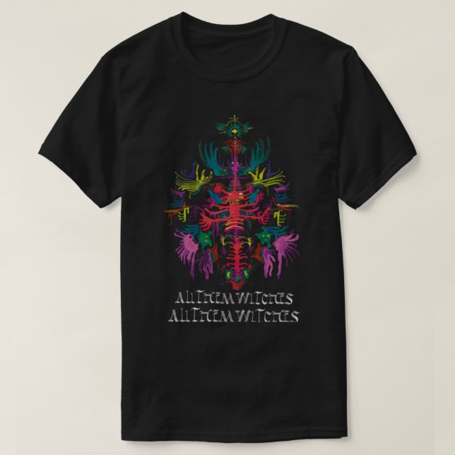 ALLE SIE WITCHEN ALLE SIE WITCHES T-Shirt (Design vorne)