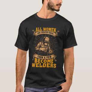 Alle sind gleich, dann werden einige Schweißer T-Shirt