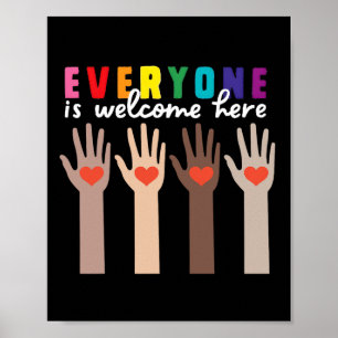 Alle sind hier Idaho Lehrer &# willkommen. Poster