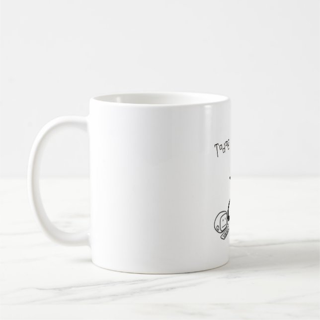 Alle sind wir frikis tasse (Links)