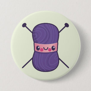 alle sind wir Strick Liebe Button