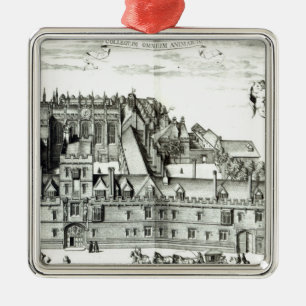 Alle Soule Uni, Oxford-Universität, 1675 Ornament Aus Metall