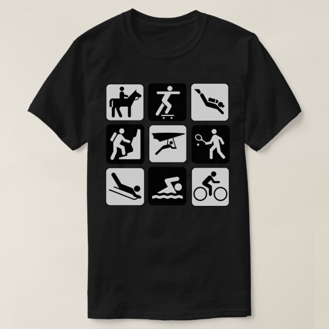 ALLE SPORTARTEN T-Shirt (Design vorne)