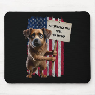 Alle Springfield-Hunde für Trump essen Hunde SPR Mousepad