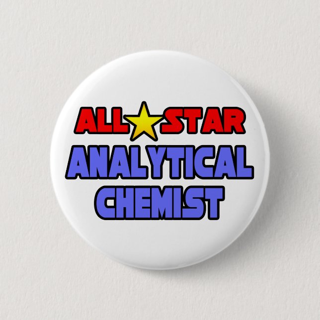 Alle Star Analytical Chemist Button (Vorderseite)