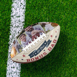 Alle Star Bonus Vater Custom Foto Football