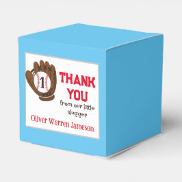 Alle Star Boy's Baseball Geburtstags-Gefälligkeits Geschenkschachtel