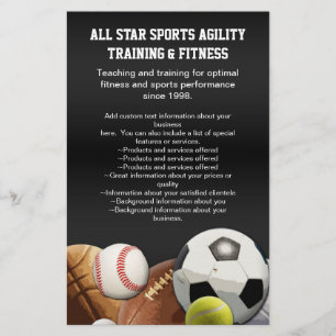 Alle Star Sports Balls mit Bridge Flyer