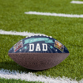 Alle Star Vater Custom Foto Football