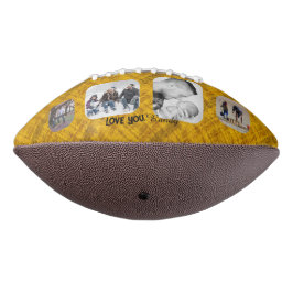 Alle Star Vater Green und Gold Basketball Football