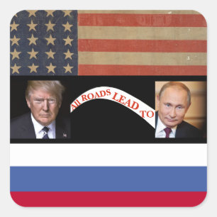 Alle Straßen führen zu Putins Sticker