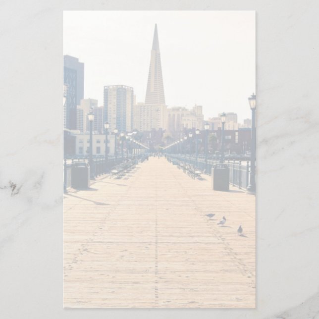 Alle Straßen führen zu Pyramide Briefpapier (Vorderseite)