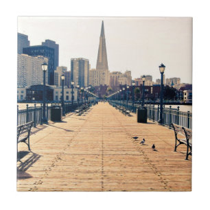 Alle Straßen führen zu Pyramide Fliese