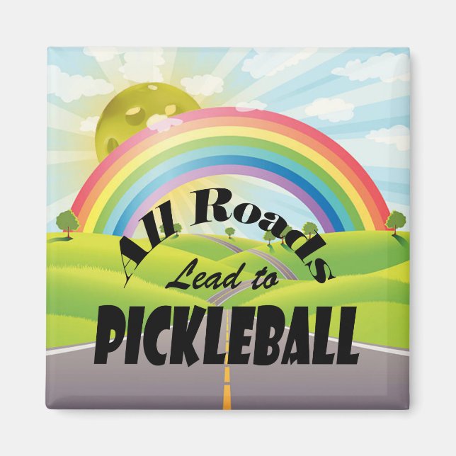 Alle Straßen führen zum Pickleball Magnet (Vorne)