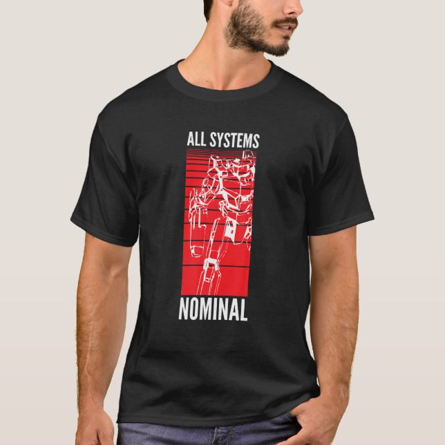 Alle Systeme Nominale Mitte T-Shirt (Vorderseite)