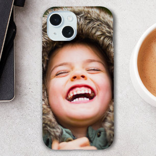 Alle Telefotypen Ihr Foto-Vorlagen-Case iPhone 15 Hülle