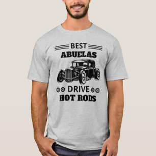 Alle Text Namen Ändern Beste Omas Fahren Hot Rods T-Shirt