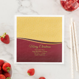 ALLE Text-Organisation Weihnachten ändern Serviette
