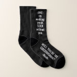 Alle Text-Trauzeugen / Trauzeuge-Vorschlag Funny B Socken<br><div class="desc">Holen Sie sich die Hochzeitsfeier stilvoll mit lustigen personalisierten Trauzeuge-Socken. Das Design besticht durch elegante, moderne Typografiebezeichnungen und eine individuell anpassbare Anfrage mit dem Text "Meine Hochzeit würde SOCK ohne Sie. Wirst du mein Trauzeuge sein?" Der gesamte Text ist einfach anzupassen oder zu löschen. Diese einzigartigen und originellen Socken machen...</div>