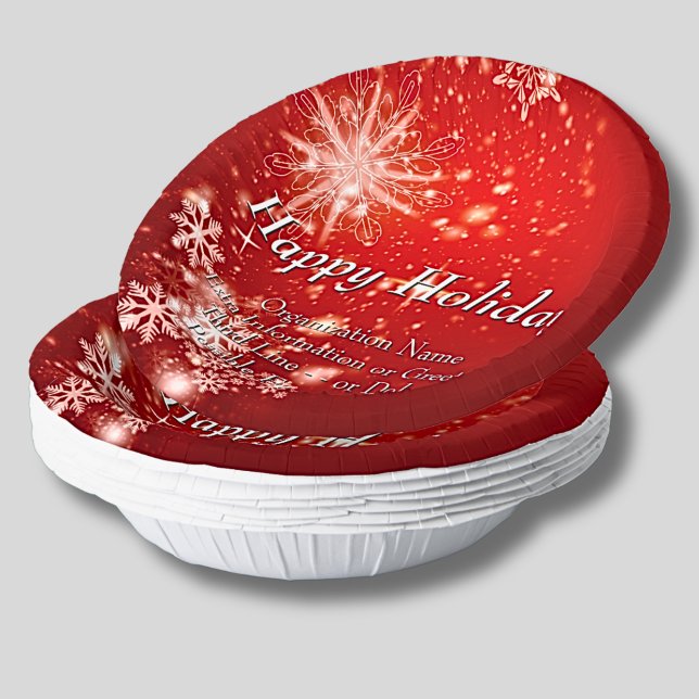 ALLE Textorganisation Weihnachten 20xx Party änder Pappteller (Von Creator hochgeladen)