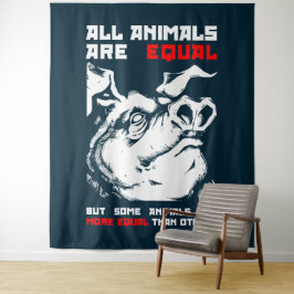 Alle Tiere sind gleich 1 Wandteppich