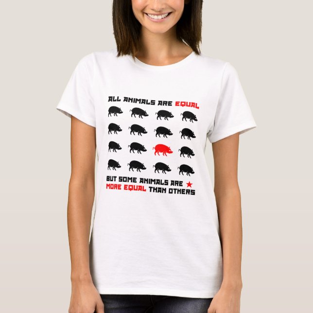 Alle Tiere sind gleich 2 T-Shirt (Vorderseite)
