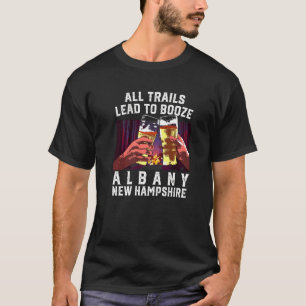 Alle Trails führen zur Ankurbelung des Albany-Camp T-Shirt