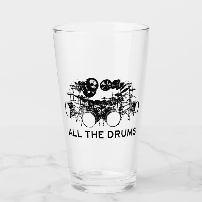 Alle Trommler Glas (Vorderseite)