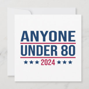Alle unter 80 Jahren 2024 Abstimmung über die sonn Einladung