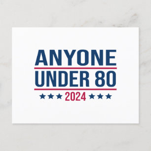 Alle unter 80 Jahren 2024 Abstimmung über die sonn Postkarte