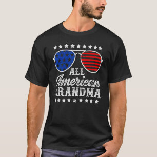 Alle US-amerikanische Oma-Fahne für 4. Platz T-Shirt